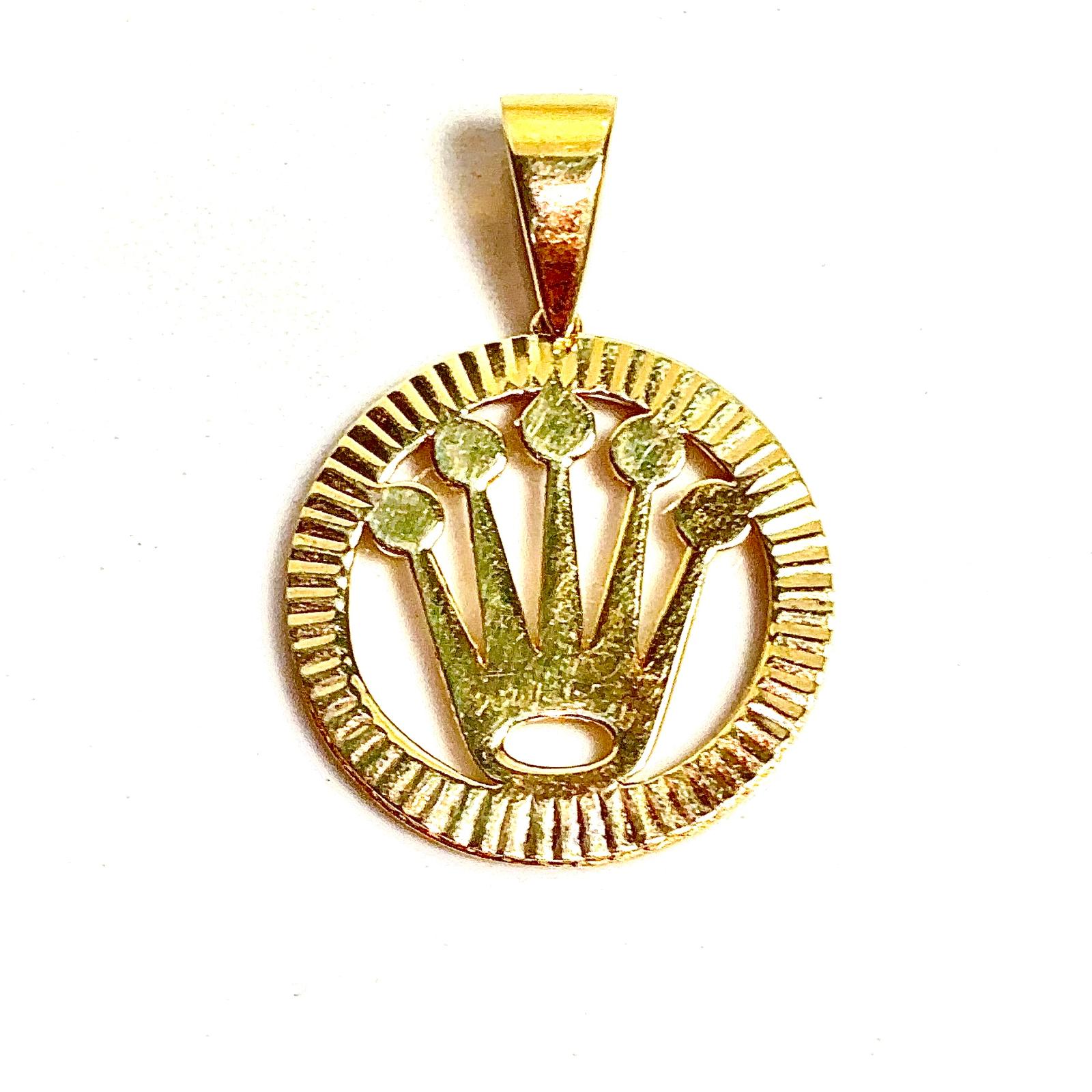 Crown Pendant - 14 carat gold 00194 PV2
