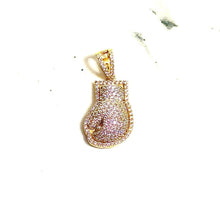 Knockout BOXING GLOVE Pendant - 14 carat gold 00191 PV2