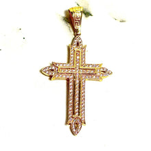 Cross Pendant - 18 carat gold 00190 PV2