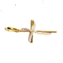 Cross Pendant - 14 carat gold 00188 PV2