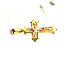 Cross Pendant Small - 14 carat gold 00187 PV2