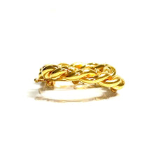 Rope Earring - 22 carat gold EARV2