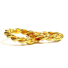 Rope Earring - 22 carat gold EARV2