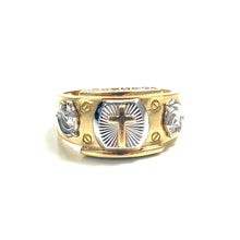 Cross Ring - 14 carat gold 0094 GRV2