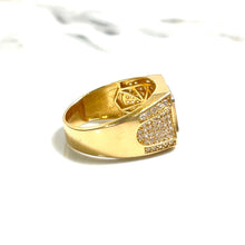 Deluxe Ice Ring - 14 carat gold GRV2
