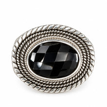 Classic Onyx Ring – 925 Silver