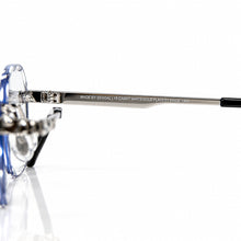 Nugget Glasses - Whitegold plated | Polished Diamond Cuts | Classy Transparent