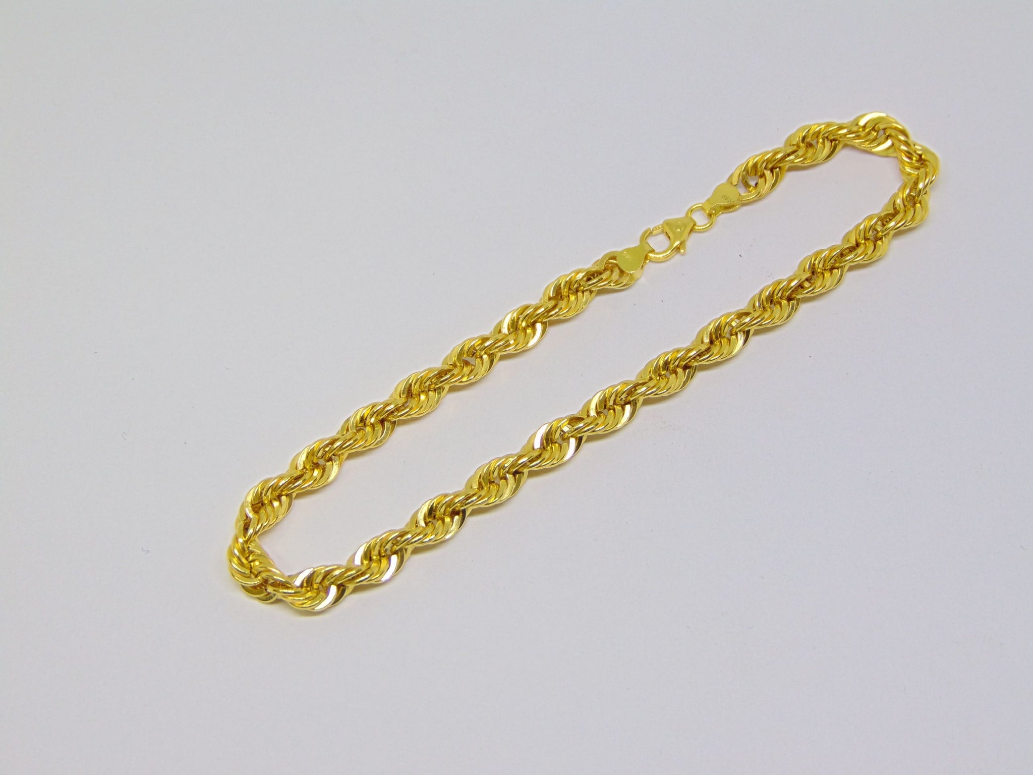 Rope Armband (22cm - 5mm) 065 - 14 karaat