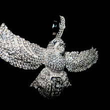 Iced Out Eagle Pendant - Silver 925 - Sehgal Dubai Collection