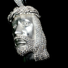 Iced Out Jesus Pendant - Silver 925 - Sehgal Dubai Collection
