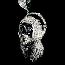 Iced Out Jesus Pendant - Silver 925 - Sehgal Dubai Collection