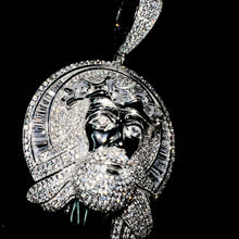 Iced Out Jesus Pendant - Baguettes - Silver 925 - Sehgal Dubai Collection