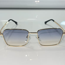 Celebrity Glasses - gold plated - Sehgal Glasses - Blue Shade / Dark to Light