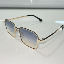 Celebrity Glasses - gold plated - Sehgal Glasses - Blue Shade / Dark to Light