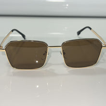 Celebrity Glasses - gold plated - Sehgal Glasses - Brown Shade