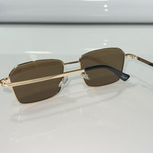 Celebrity Glasses - gold plated - Sehgal Glasses - Brown Shade