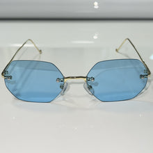 Star Glasses - Sehgal Glasses - gold plated - Blue Shade