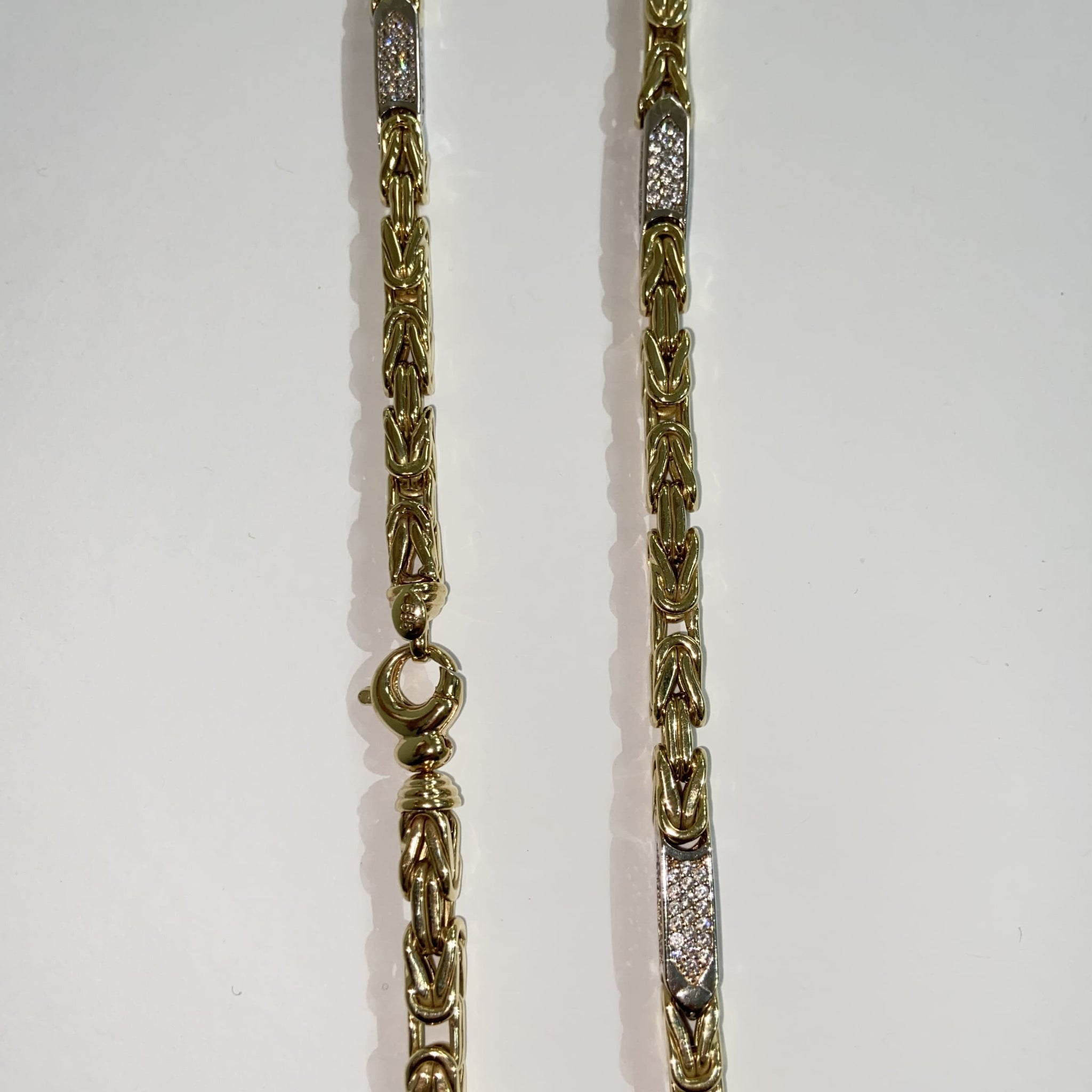 Koningschakel Chain / ketting 261 - 14 karaat 60 cm / 5,25 mm