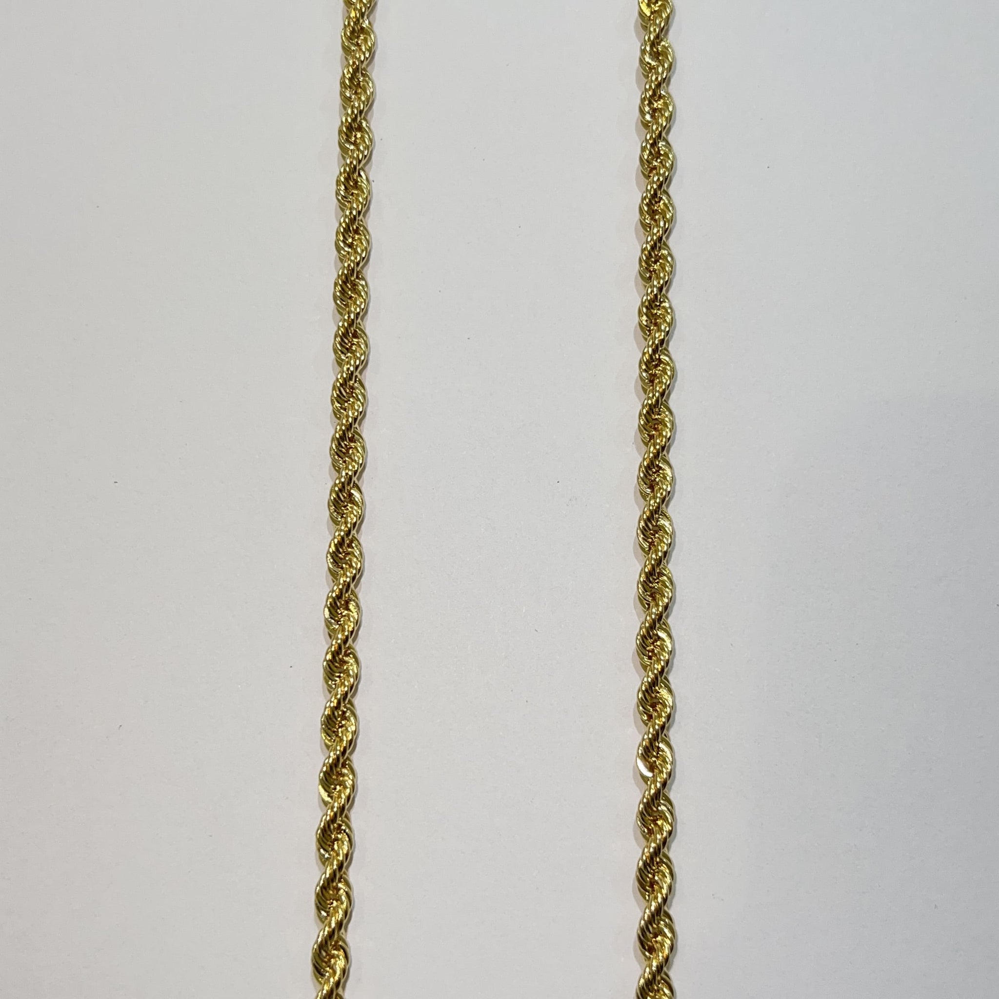 Rope Chain - 18 carat gold - 3.8mm / 65cm