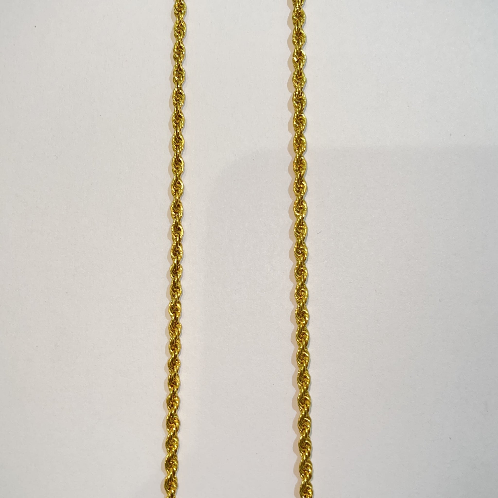 Rope Chain - 14 carat gold - 3.2mm / 55cm