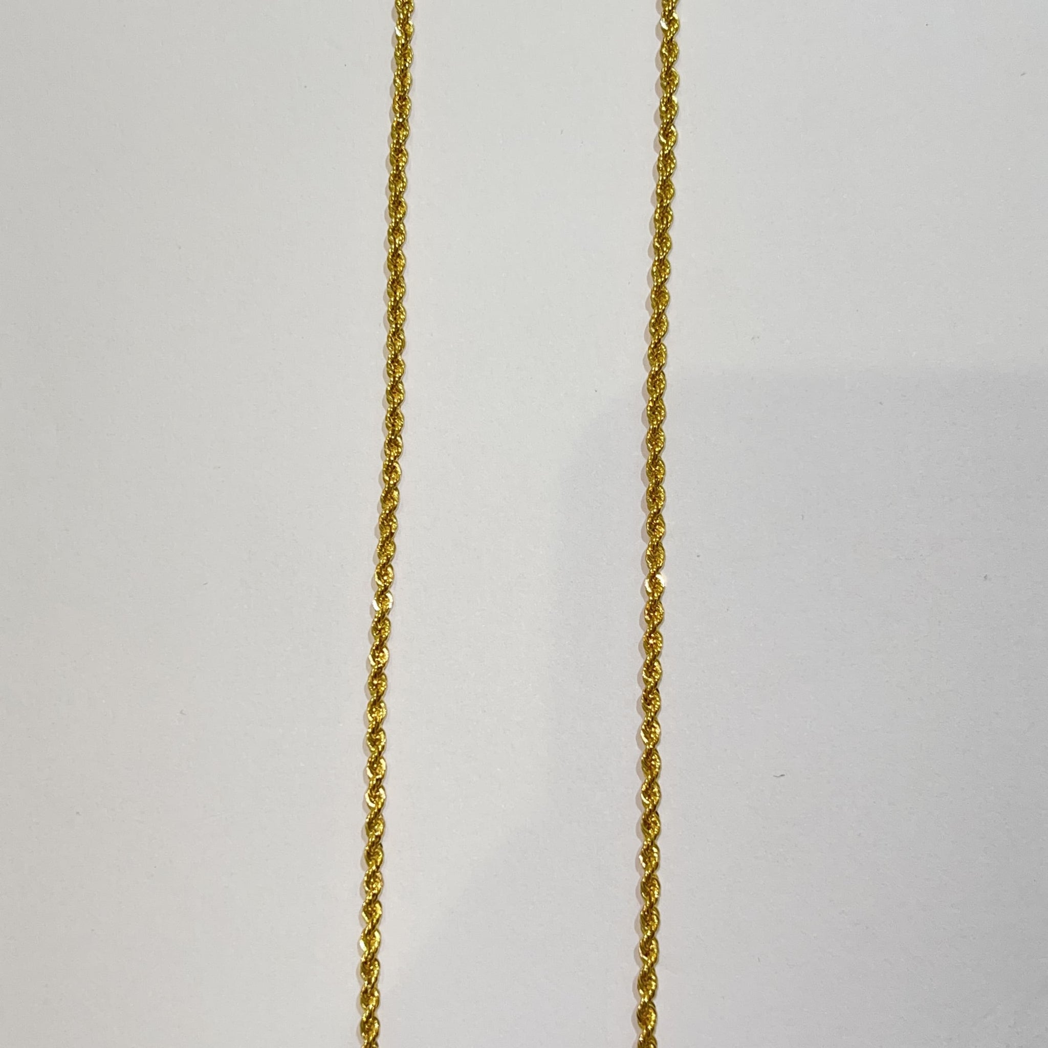 Rope Chain - 14 carat gold - 2mm / 70cm