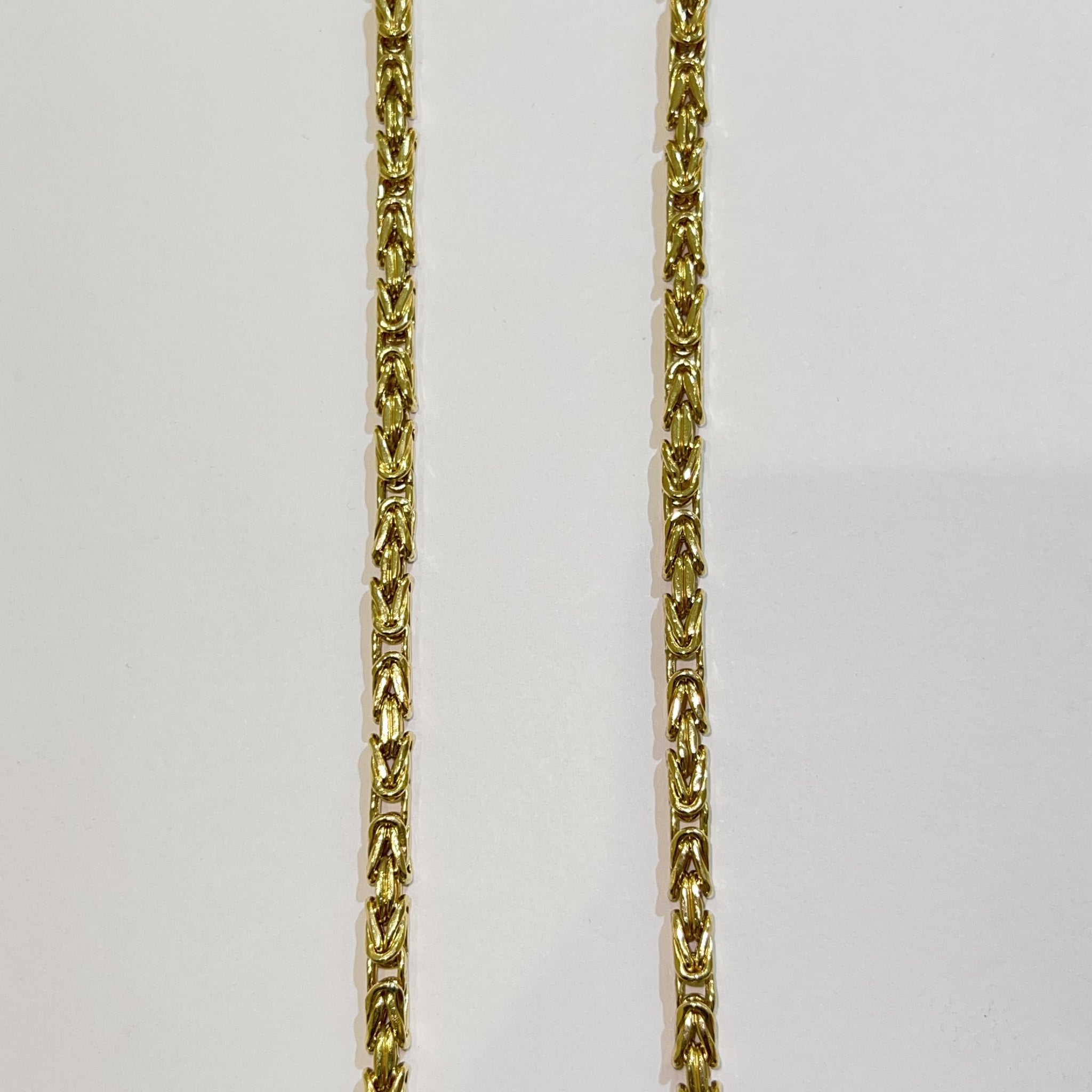 Kingschain / Koningsschakel - 14 carat gold - 4.5mm / 65cm