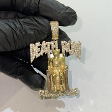 Deathrow Records Pendant - 14 carat gold
