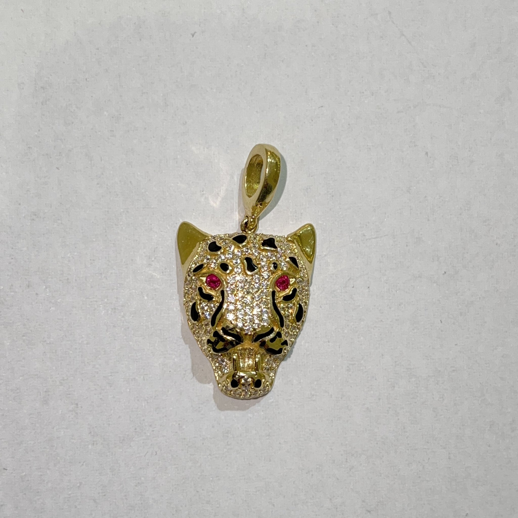 Panther Pendant - 14 carat gold