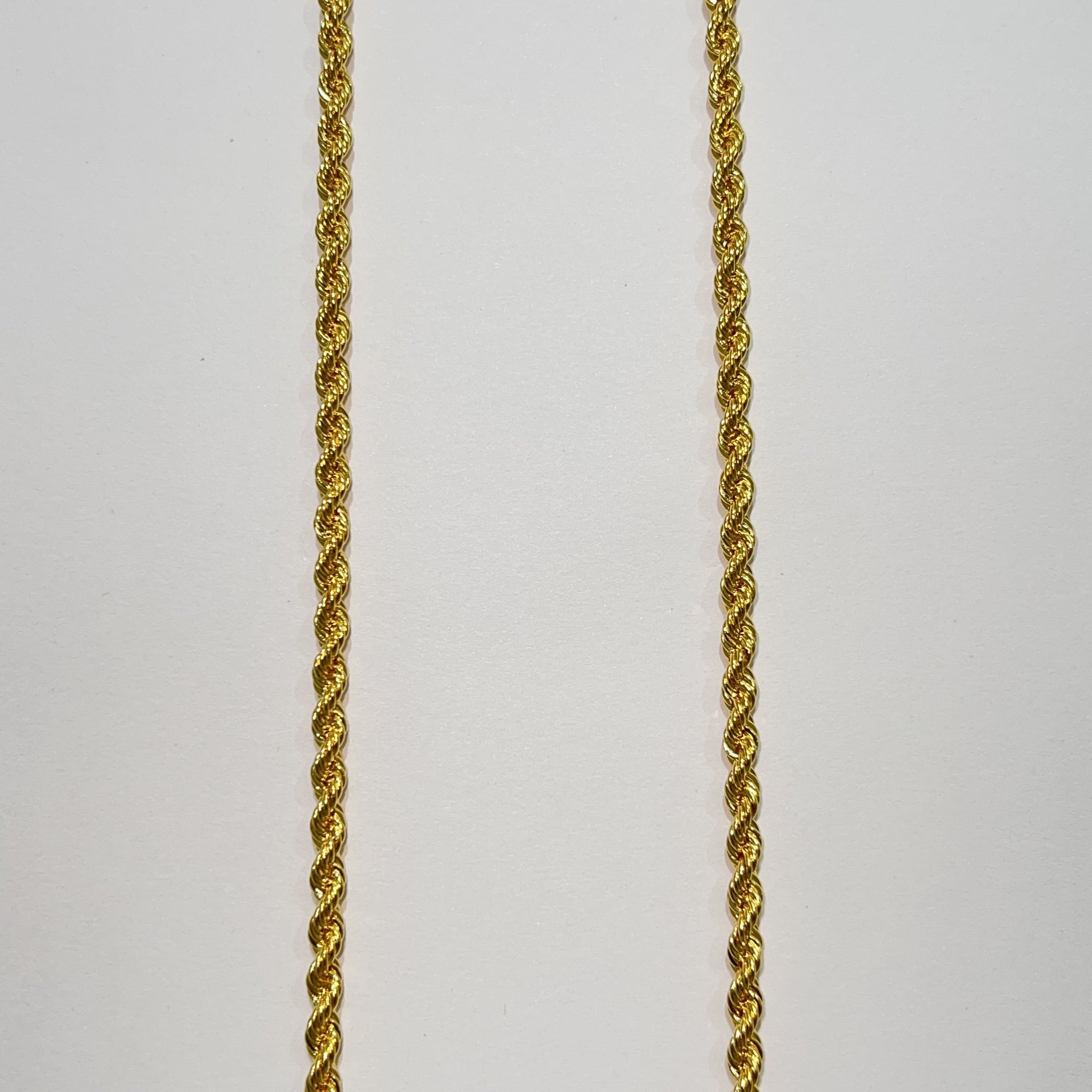 Rope Chain - 14 carat gold - 3.8mm / 60cm