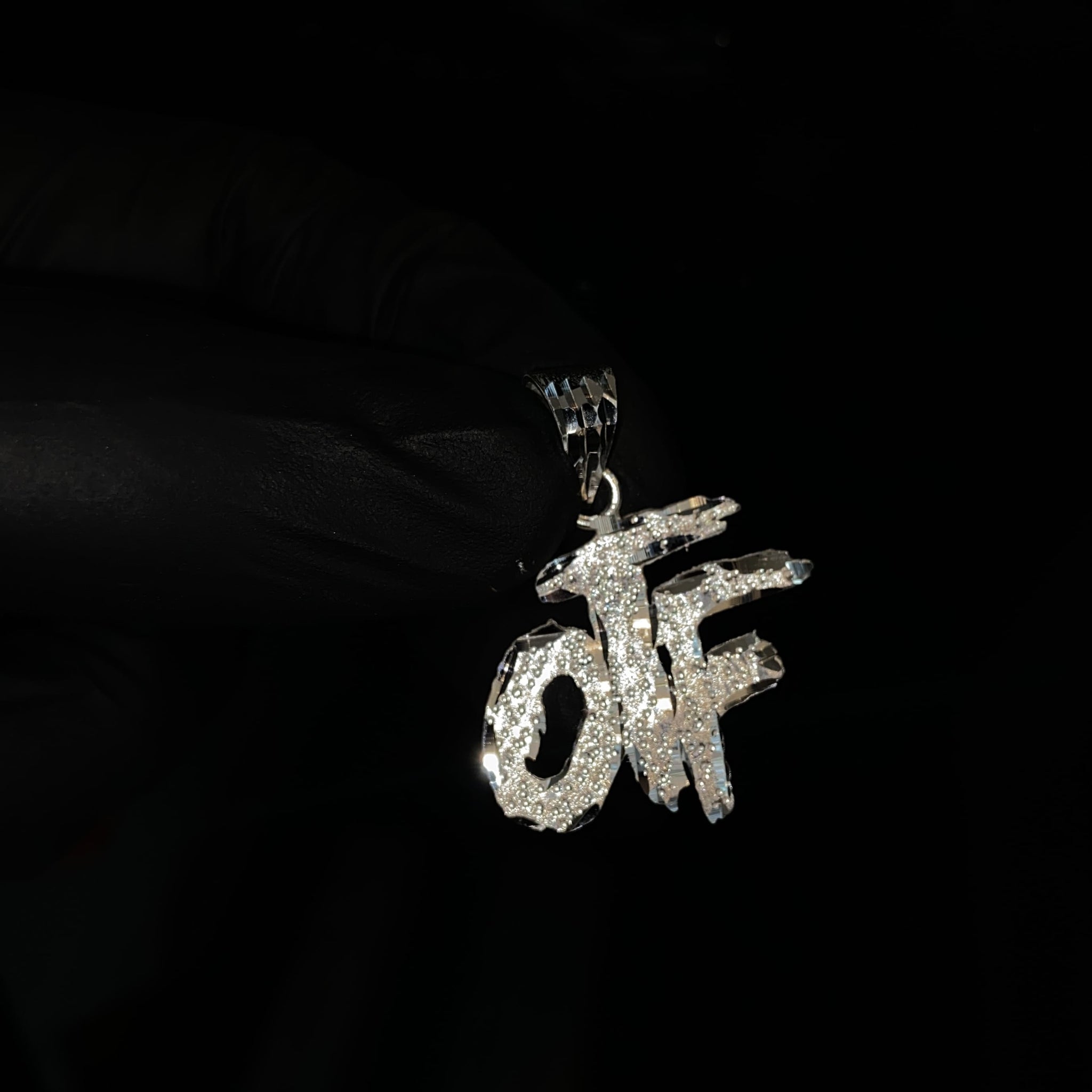 'OTF Only The Fam' Hanger 246 - Zilver 925
