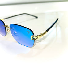 Insane Glasses - Color Changing Shades - gold plated / Silicon Side - Sehgal Glasses