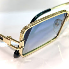 Opulent Glasses - gold plated - Blue Shade - Sehgal Glasses