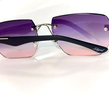 Dubai Glasses - Silver 925 plated / Silicon side - Purple Shade - Sehgal Glasses