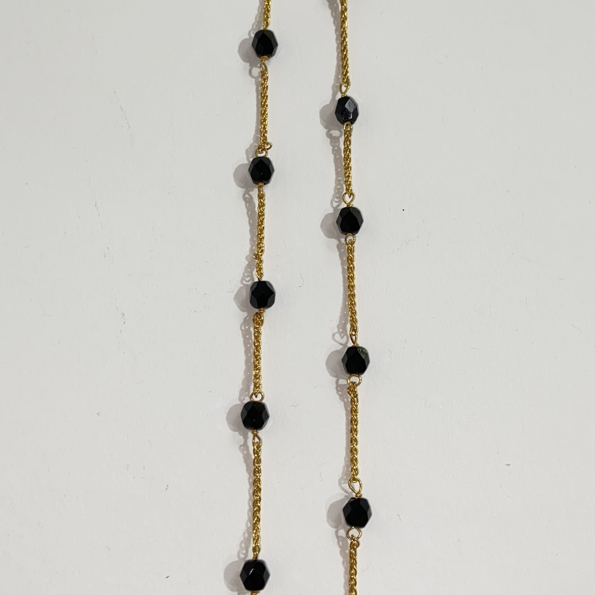 Figaro Kralen Chain / Ketting 286 - 14 karaat 45 cm