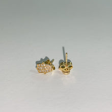 Fatima hand earrings / oorbellen 191 - 14 karaat