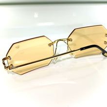 Sparkle Glasses - Diamond Cut - gold plated - Caramel Shade - Sehgal Glasses
