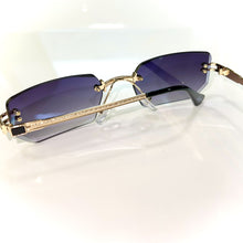 Rich Glasses - Diamond Cut - gold plated - Black Shade - Sehgal Glasses