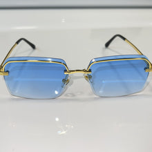 Invincible Glasses - gold plated - Blue Shade - Sehgal Glasses
