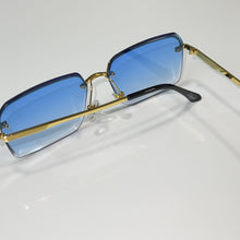 Invincible Glasses - gold plated - Blue Shade - Sehgal Glasses