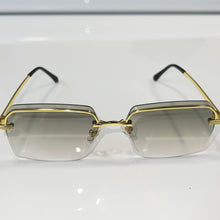 Invincible Glasses - gold plated - Green / Grey Shade - Sehgal Glasses