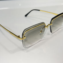 Invincible Glasses - gold plated - Green / Grey Shade - Sehgal Glasses