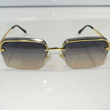 Invincible Glasses - gold plated - Black / Grey Shade - Sehgal Glasses