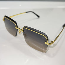 Invincible Glasses - gold plated - Black / Grey Shade - Sehgal Glasses