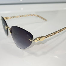 Pearl 'For Her' Glasses - gold plated - Black Shade - Sehgal Glasses