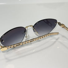 Pearl 'For Her' Glasses - gold plated - Black Shade - Sehgal Glasses