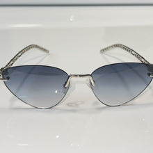 Pearl 'For Her' Glasses - Silver plated - Blue Shade / Silver Frame - Sehgal Glasses