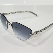 Pearl 'For Her' Glasses - Silver plated - Blue Shade / Silver Frame - Sehgal Glasses