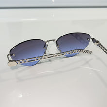 Pearl 'For Her' Glasses - Silver plated - Blue Shade - Sehgal Glasses