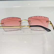Dripcut Glasses - gold plated - Pink Shade - Sehgal Glasses