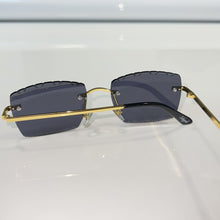 Dripcut Glasses - gold plated - Black Shade - Sehgal Glasses